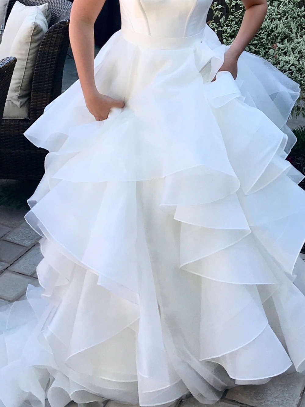Martina Liana Wedding dress skirt
